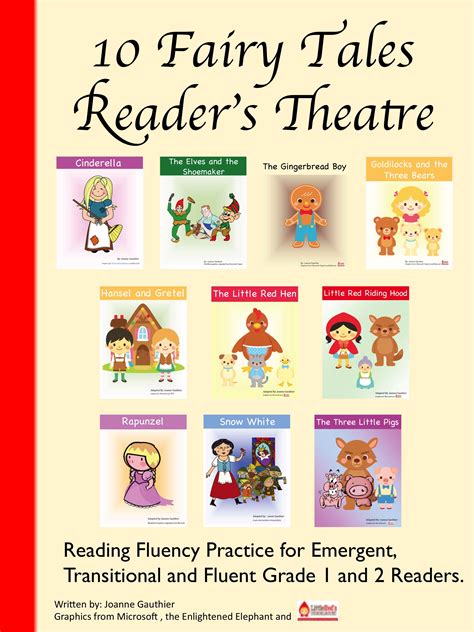 Reader Roles: Narrator, Cinderella, Stepsister 1, Stepsister 2, Fairy godmother, Guest 1,. . Fairy tales readers theater free